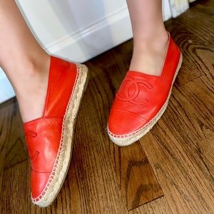 Chanel espadrilles. Never used.
